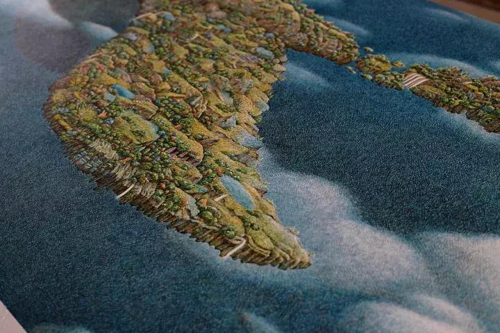 小央美水墨画作品欣赏,小央美人物画