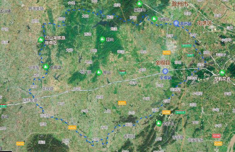 滁州下辖几个县市gdp排名,滁州各县区人口和gdp