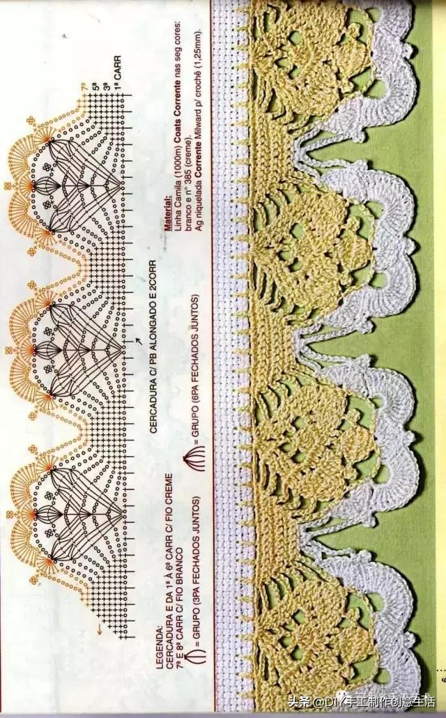 漂亮的钩针桌布衣,钩针钩织漂亮桌布衣图解