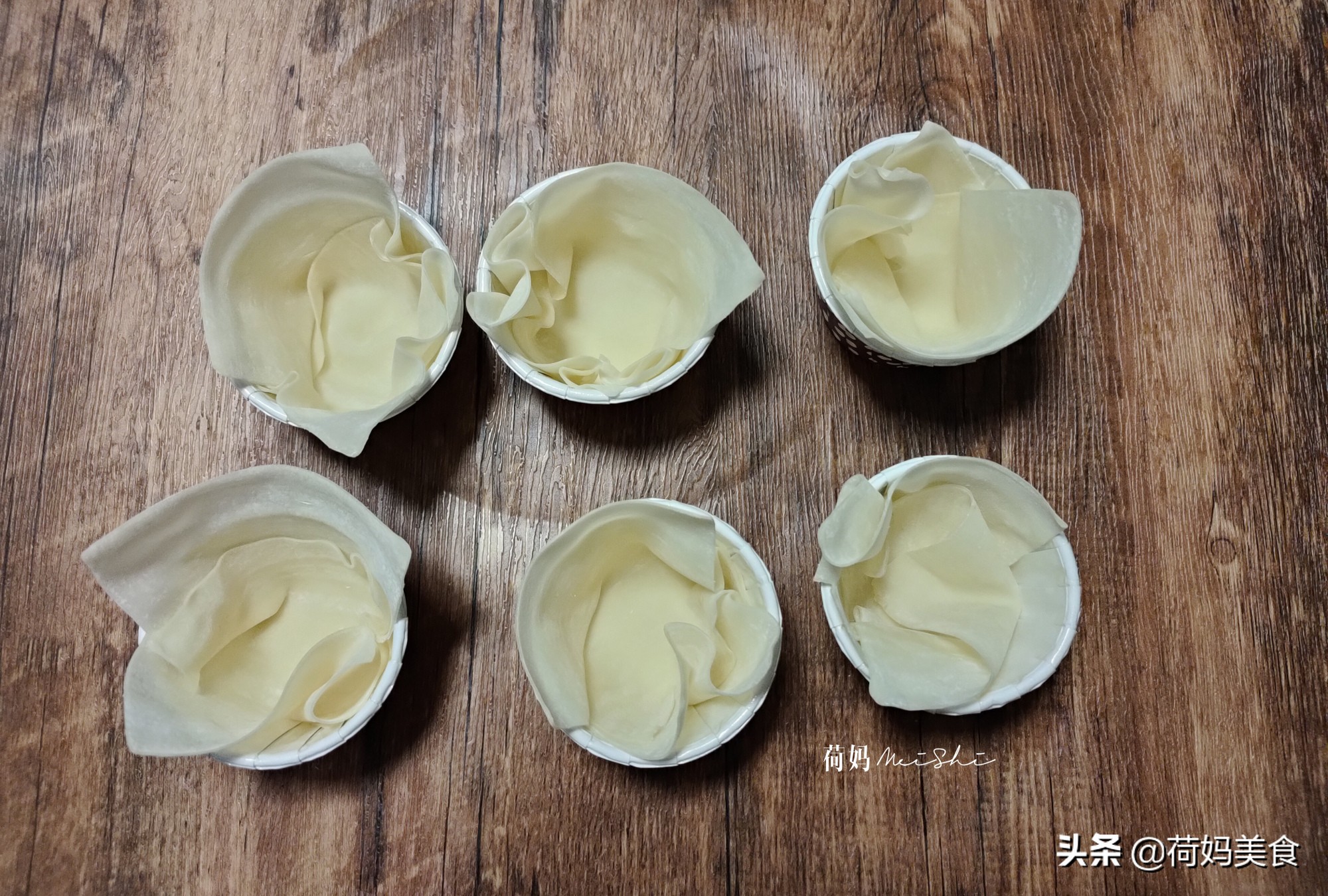 巧用馄饨皮制作美味早餐,剩馄饨皮和鸡蛋