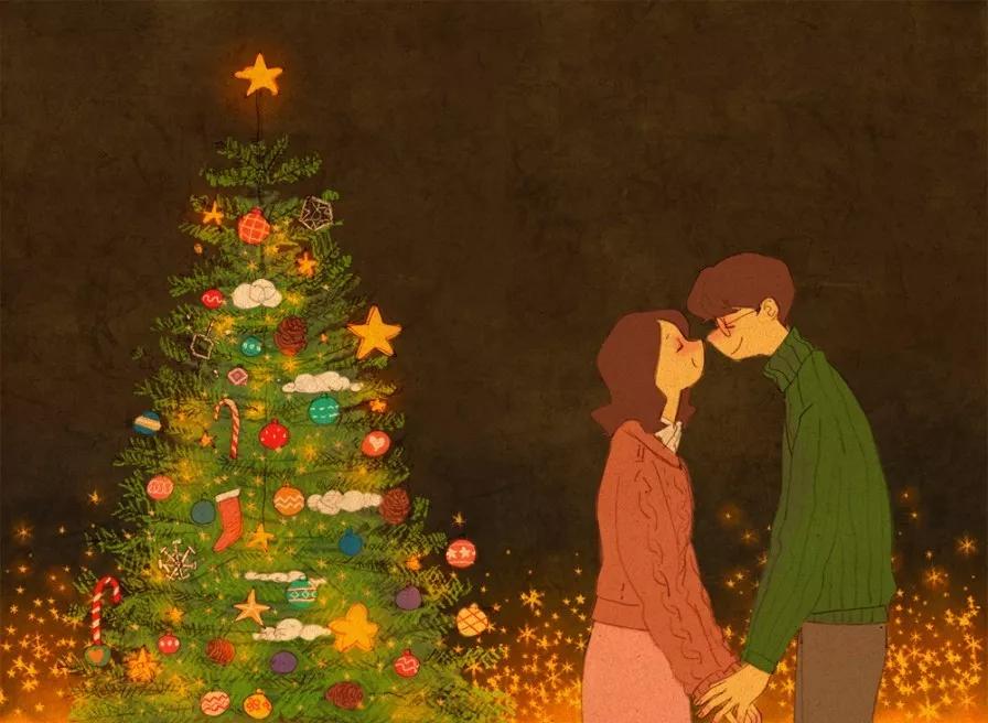 这些画也太甜了吧！！！看完只想谈！恋！爱