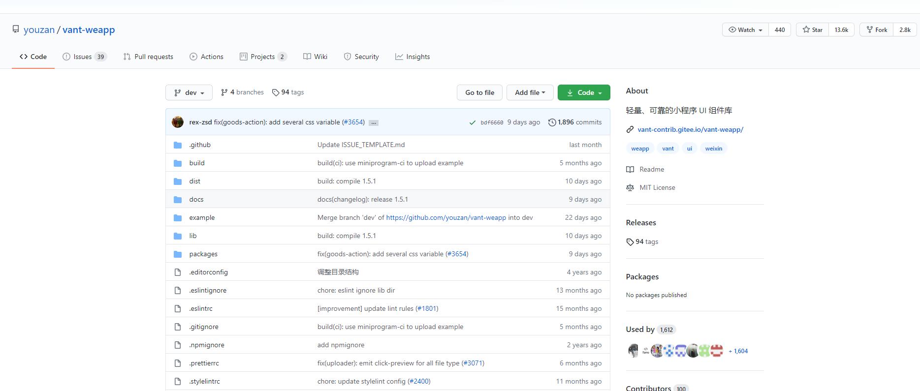 微信小程序ui框架,微信小程序最火的ui组件库