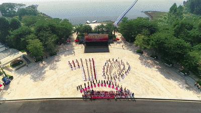 惊艳全国、破世界纪录!455名旗袍佳丽云集湛江遂溪玥珑湖
