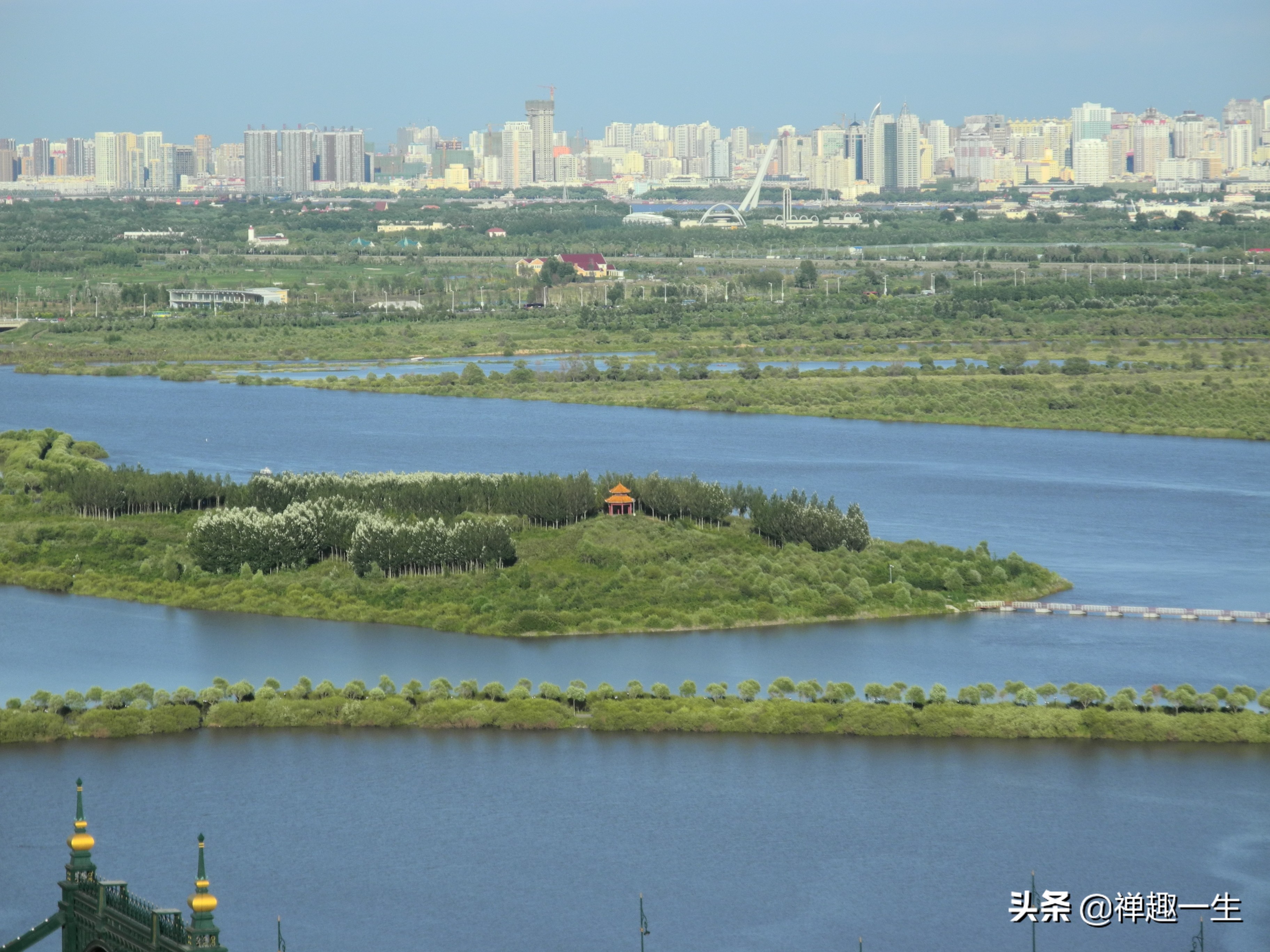 不是太阳岛！但大美湿地却都有一个像太阳般美丽的名字