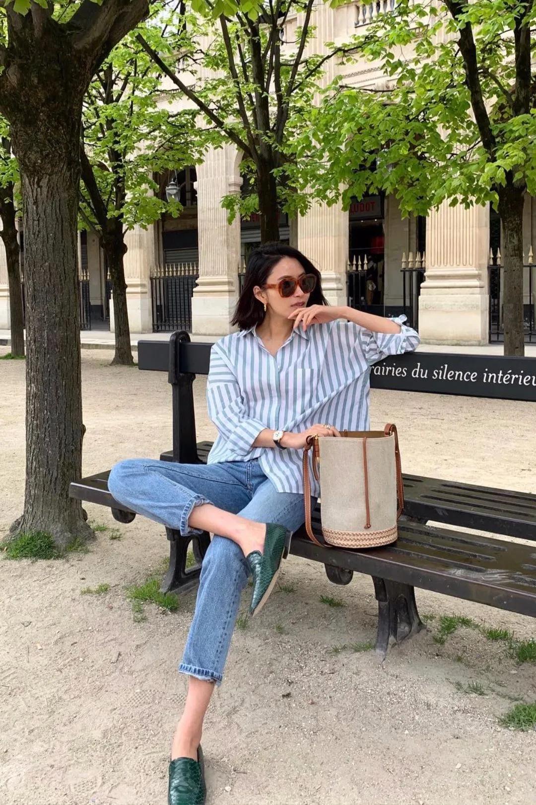 牛仔裤穿不出宽松感,牛仔裤穿不出高级感