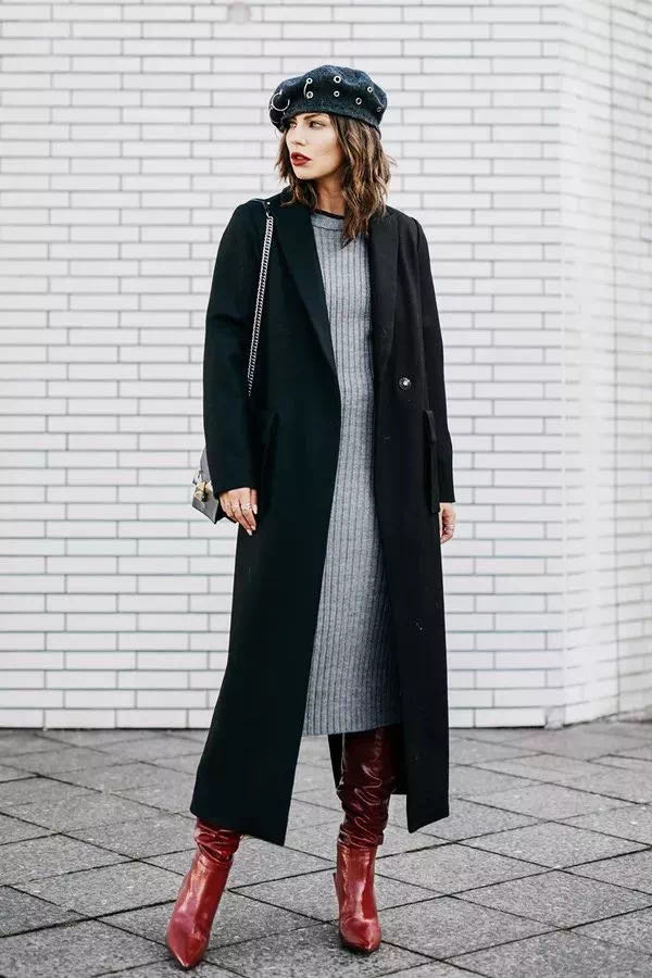 呢子大衣有多时髦？这些搭配知识起来，寒冬穿搭告别臃肿