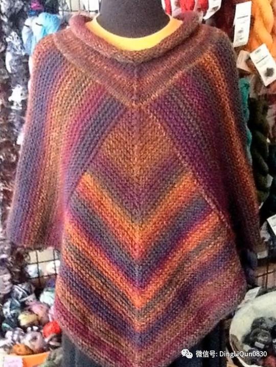 高档蕾丝钩花斗篷披肩防晒衣,针织披肩花样图片大全