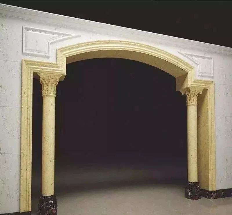 大理石垭口门套效果图大全,用印度红大理石做垭口门套如何