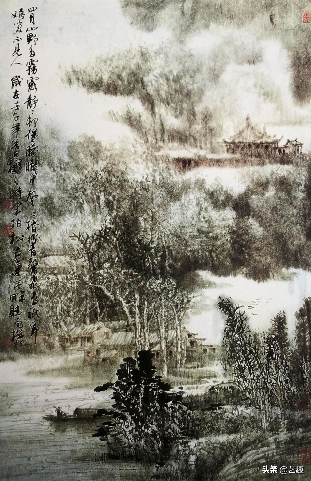 江南情韵书法作品欣赏,江南情韵书画作品