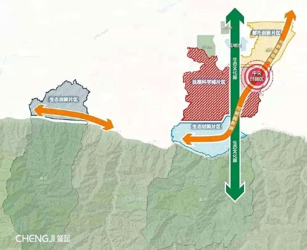 西安常宁新区西沣路片区最新规划,特大城市规划中的西安