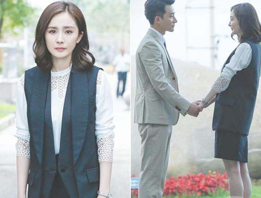 影视剧职业装女性穿搭,影视剧中的秘书职业装包裙