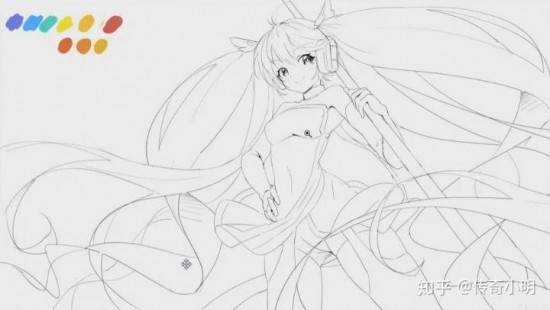 sai立绘上色,sai绘画上色技巧