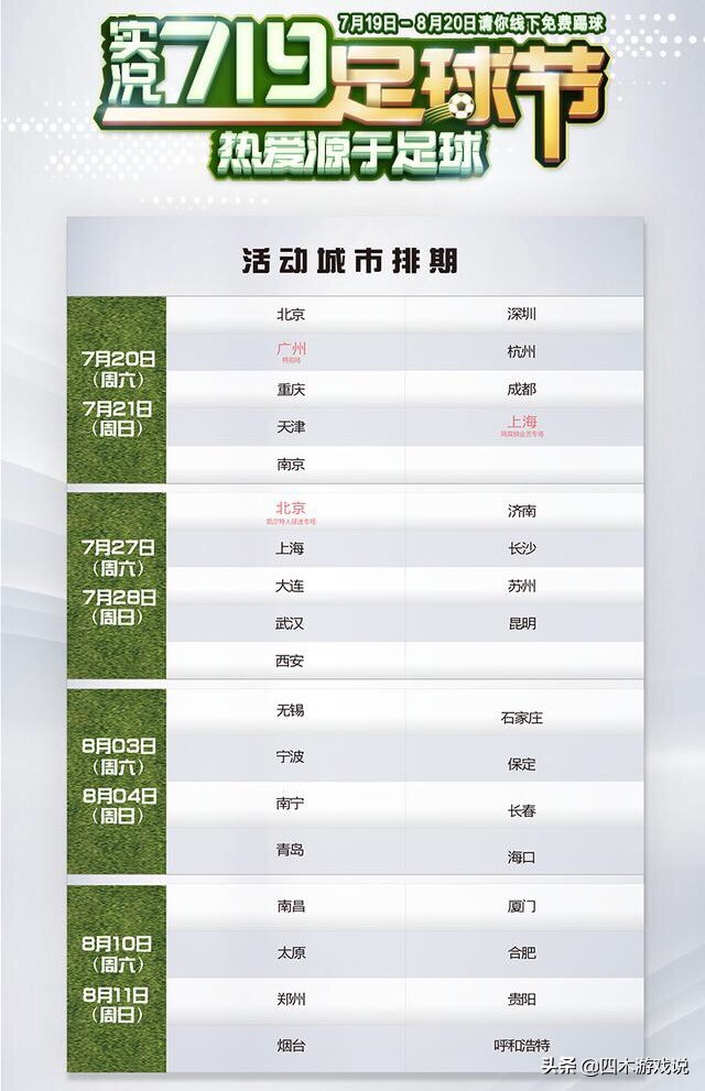 实况足球什么时候周年庆2024,实况足球端游七周年活动