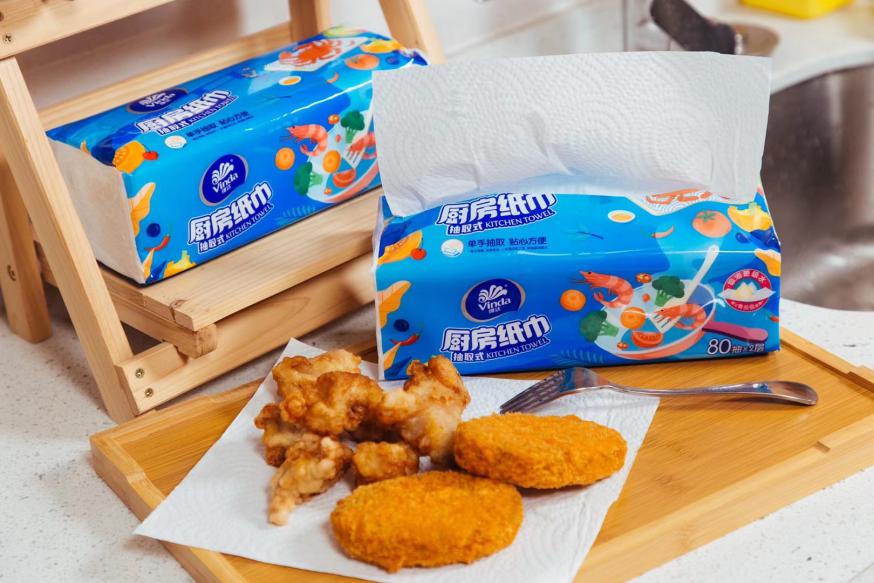 下厨达人的好帮手，建议你pick下维达厨房纸