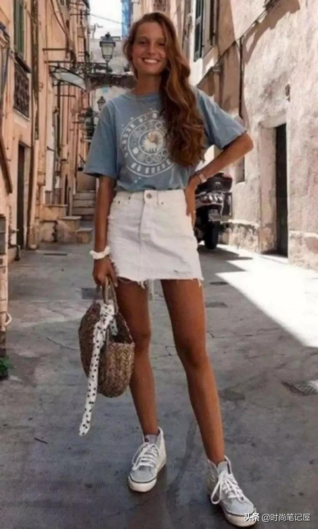 入秋最显白的发色,初秋这些颜色穿一起显白又高级