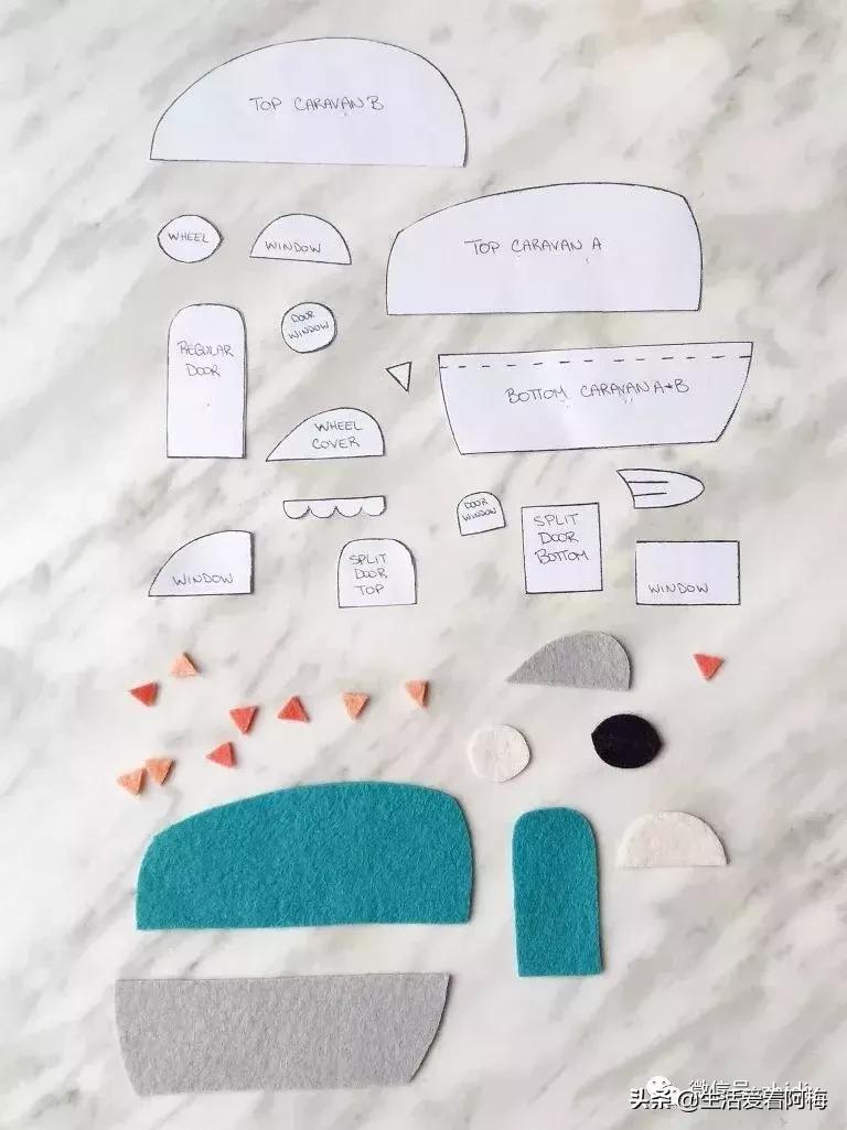 做手工布艺大全简单又漂亮,儿童节手工a4不织布布艺作品