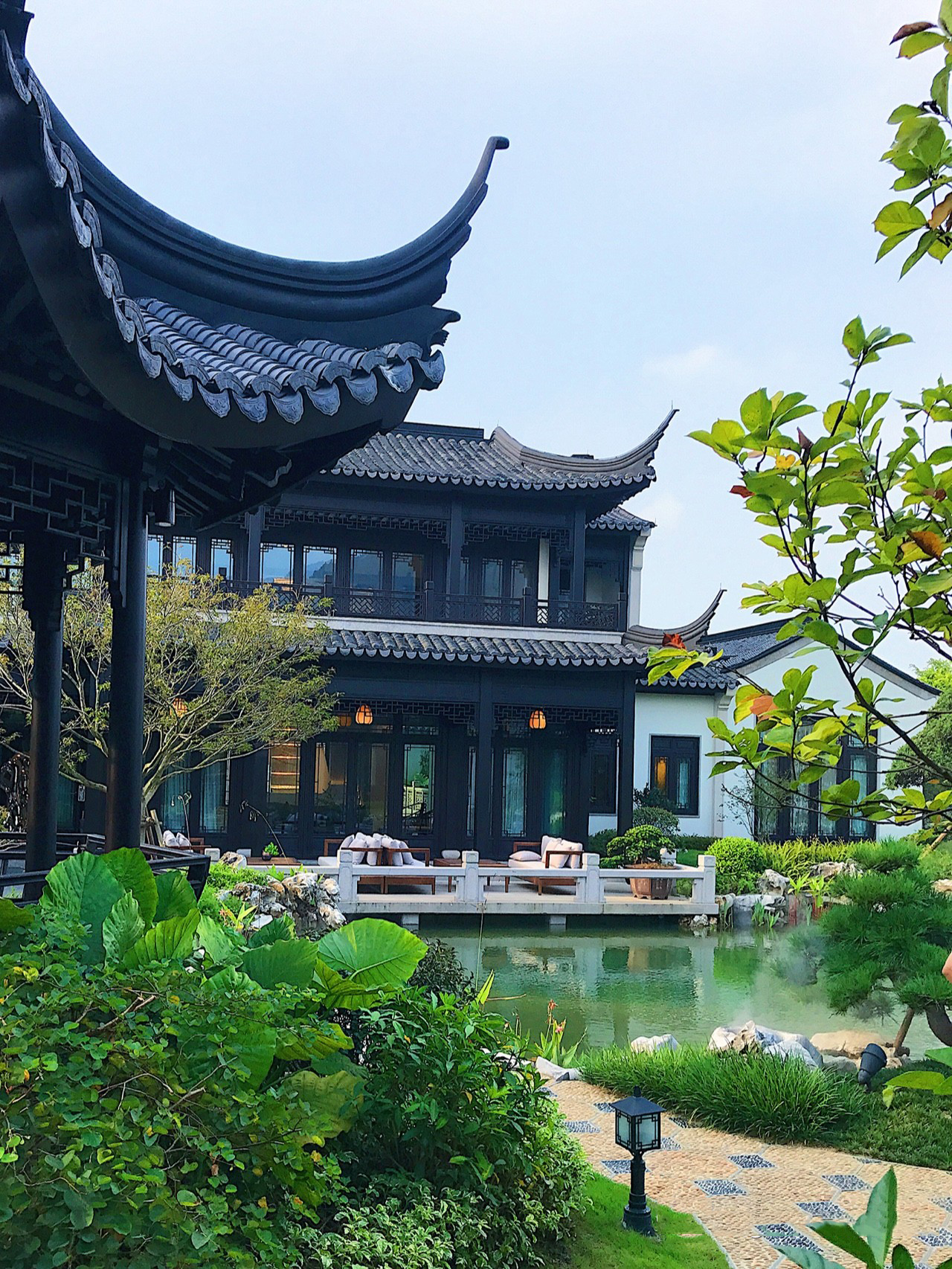 晒晒别墅,十大豪宅庭院