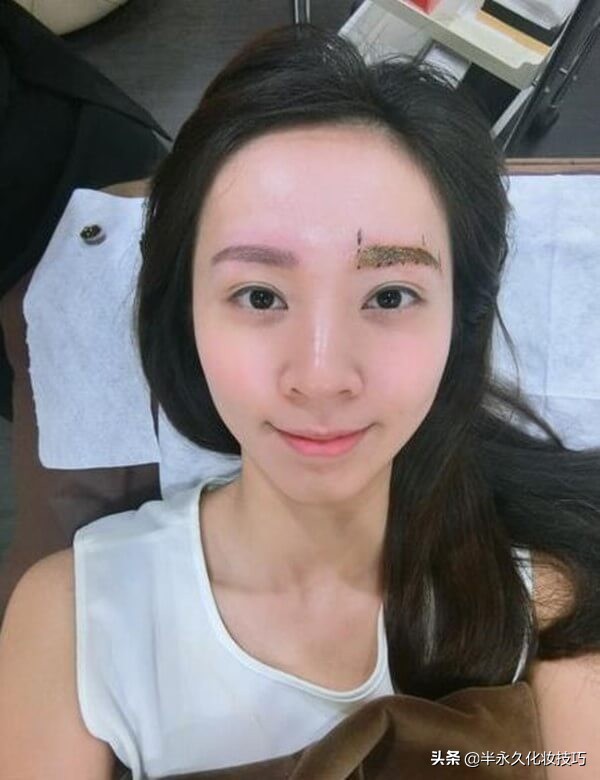 纹眉恢复全过程图片不结痂,纹眉无结痂修复期的变化