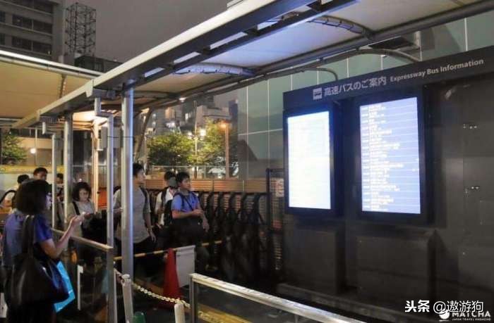 日本金泽到大阪夜行巴士时刻表,大阪到东京夜行巴士行李箱大小