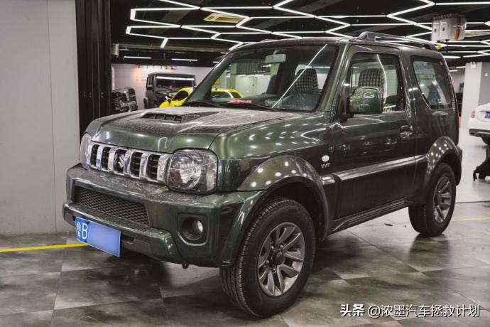 铃木吉姆尼翻新整备,新款铃木吉姆尼实拍图造型经典