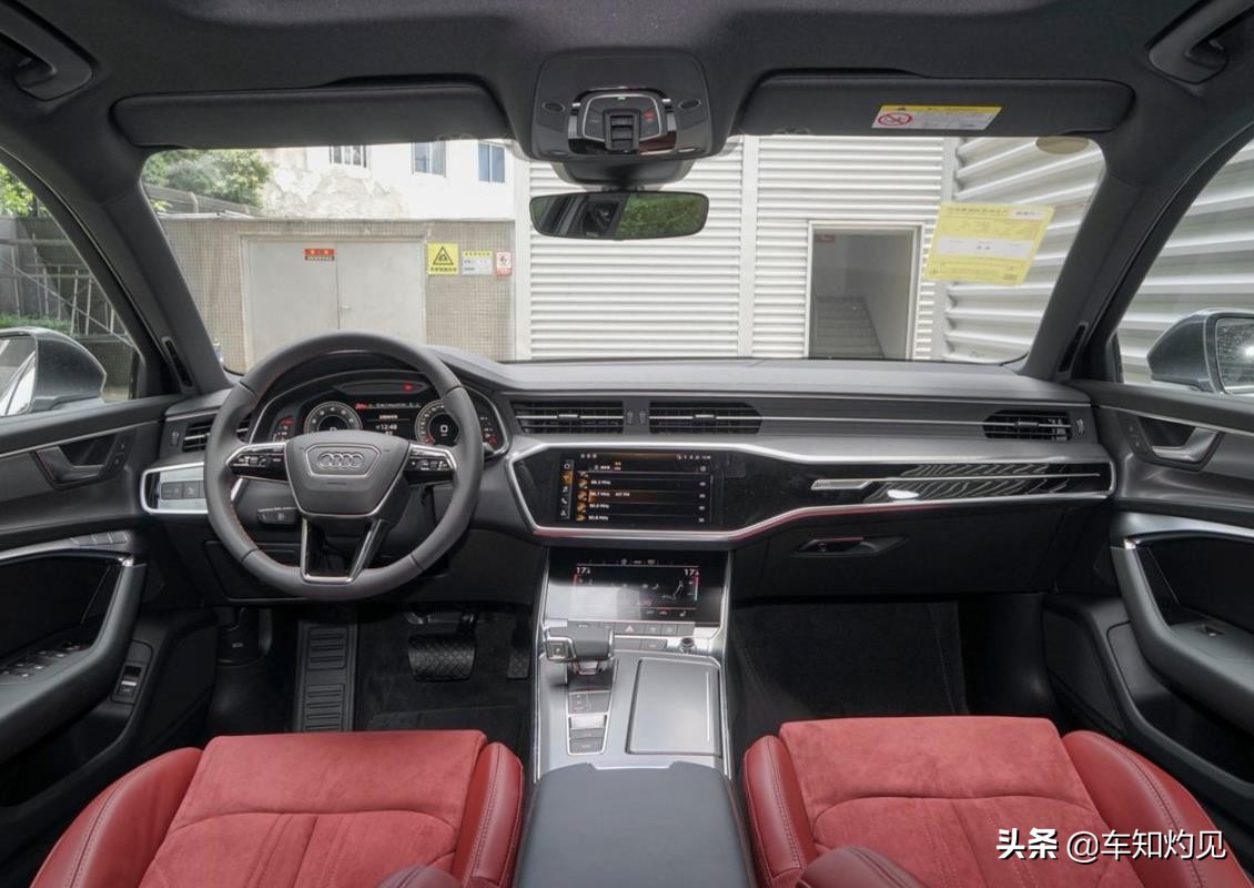 奥迪a6l3.0t四驱高功率极速测试,2.0t7dct