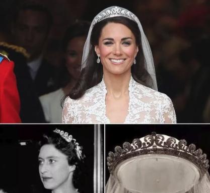 戴安娜给凯特王妃留下的珠宝,凯特王妃戴过戴安娜的什么珠宝