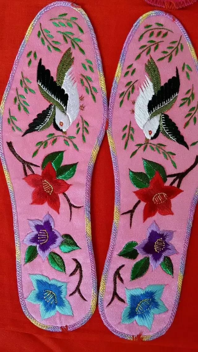 指尖飞舞鞋垫,100款惊艳手工鞋垫