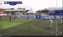 国足梅西单刀破门,盲人国足阿根廷