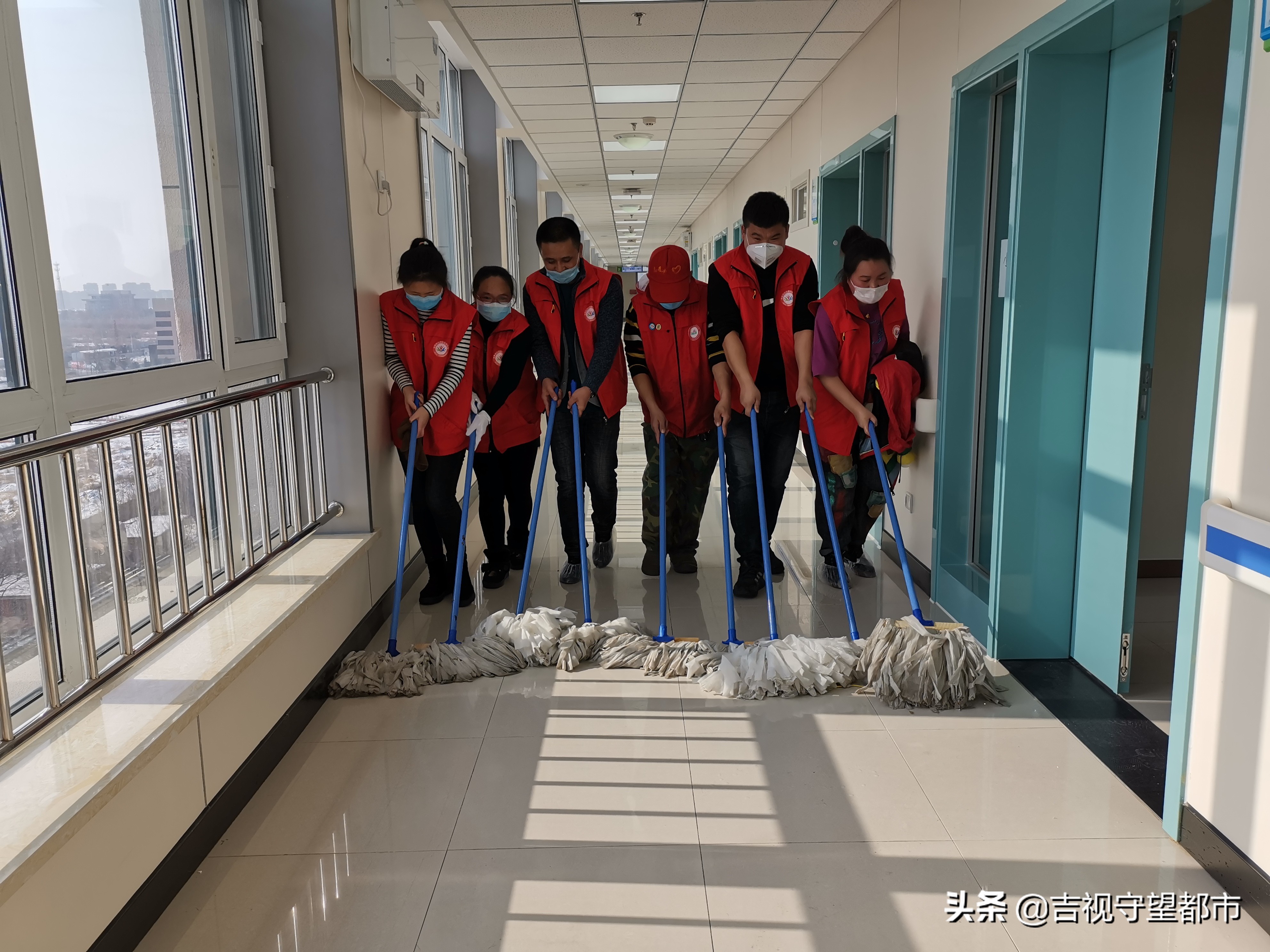 长春市九台区：“志愿红”助力战“疫”一线