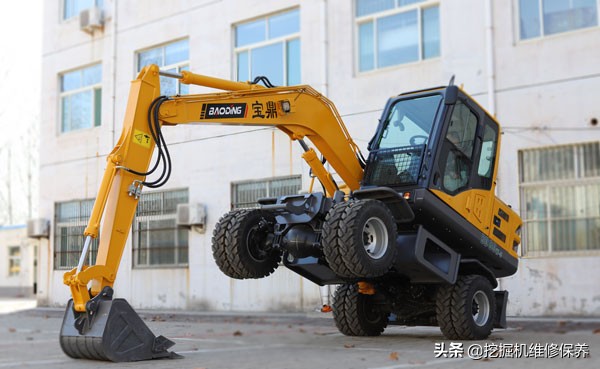 三一轮式150挖掘机,挖掘机新手要学会的技巧