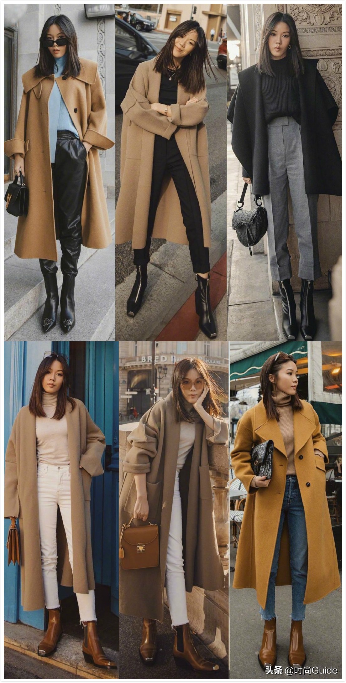 黑色小香风棕色靴子怎么搭配,棕色靴子搭配红色小香风