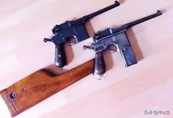 驳壳枪木质枪套玩具,驳壳枪和牛皮枪套的合体叫什么