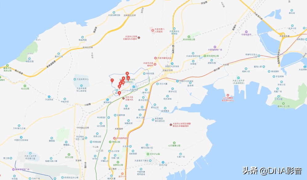 漫步在大连星海广场,漫步大连街头