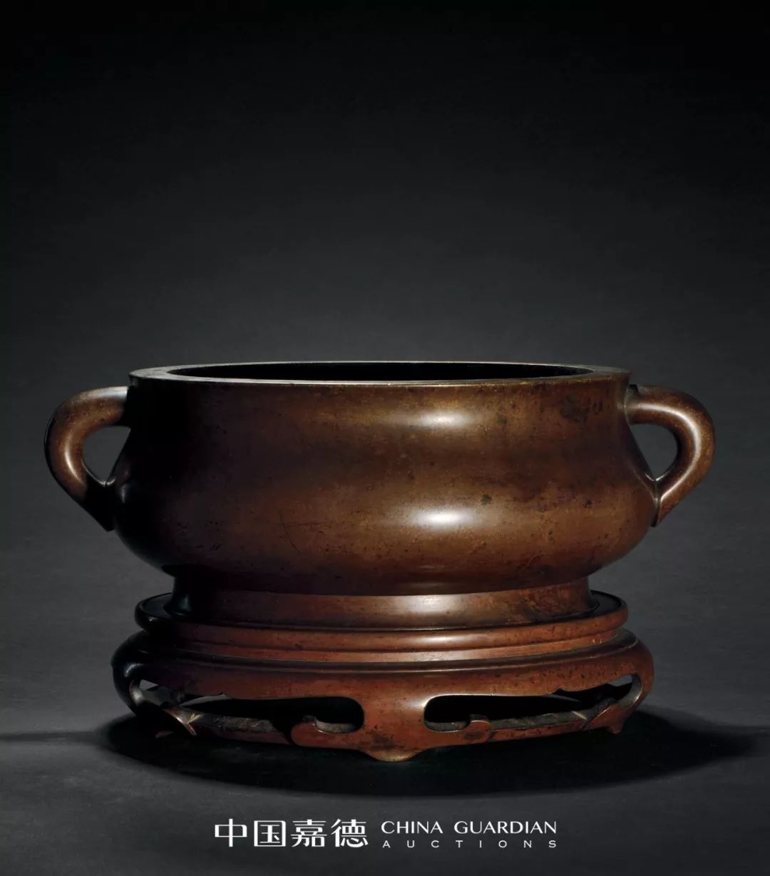 2019年中国嘉德秋拍:精选文房铜炉佳器!(高清图)