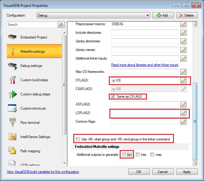 使用VisualGDB开发KeilMDK-ARM项目