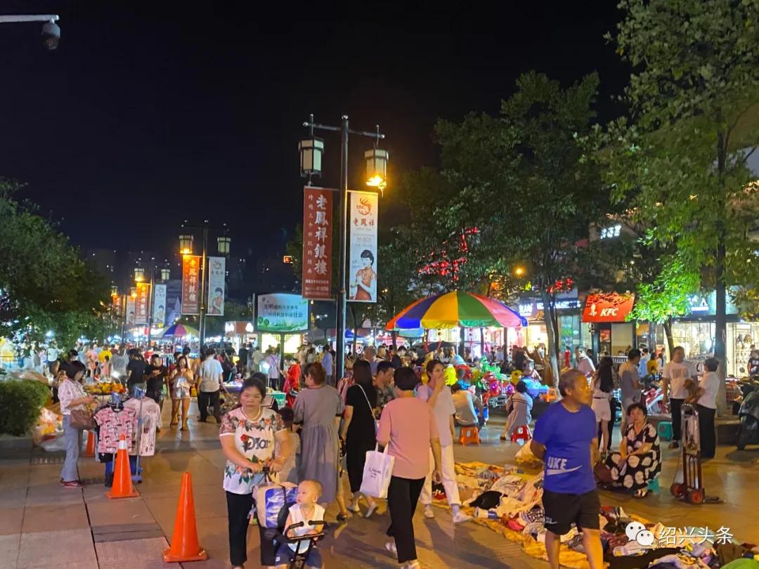 绍兴越城最火爆的夜市,浙江绍兴最新夜市