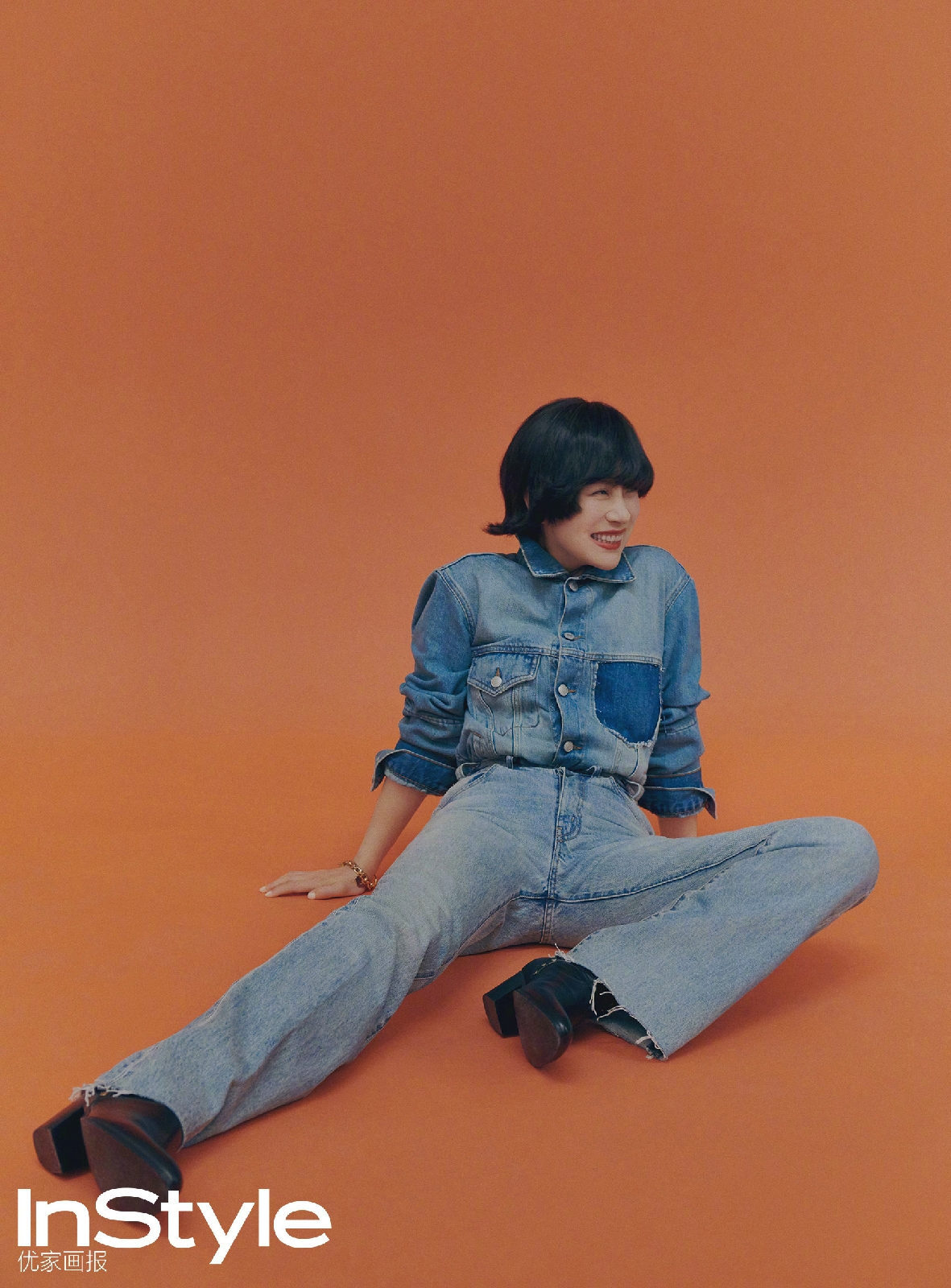 利用牛仔风格打造时髦气质,简约时尚休闲牛仔搭配