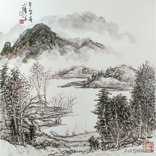 写生水墨画作品欣赏,水墨人物画写生作品欣赏