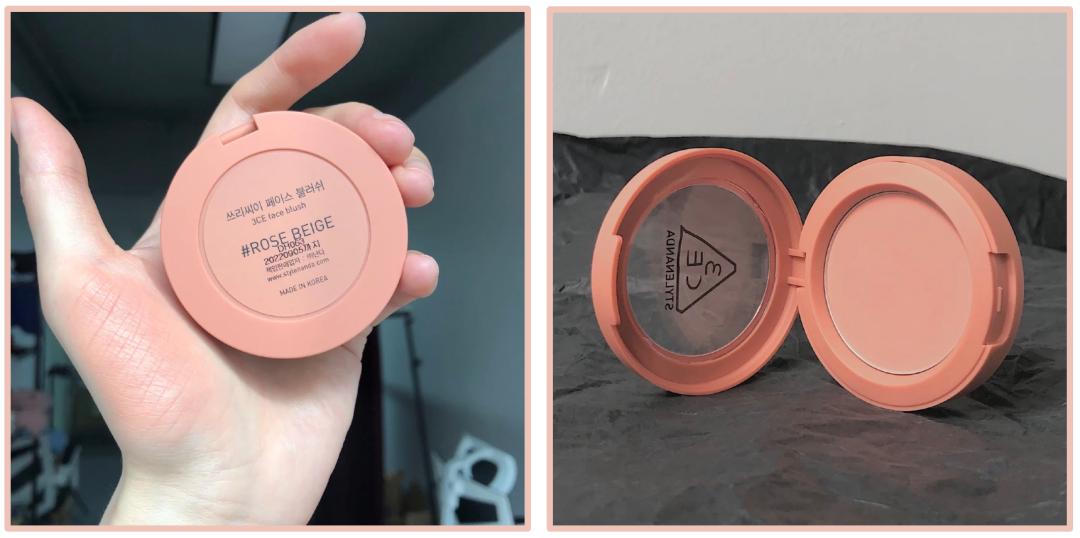 适合秋冬的橘朵腮红,2019秋冬三色倩碧小雏菊腮红