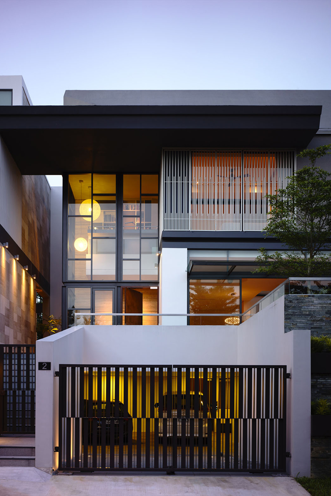 庭院入户门设计效果图,入户门庭院设计