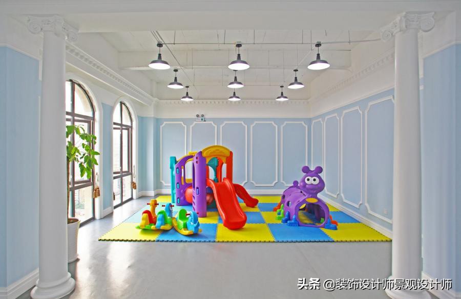 公司健身房设计效果图,书房健身房二合一设计效果图