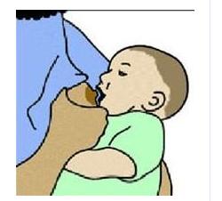 顺产新生儿母乳喂养正确喂奶姿势,母乳喂养正确喂奶姿势教学示范