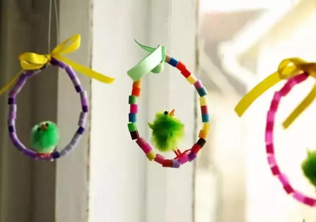 小兔子气球灯笼手工制作幼儿园,黏土小兔子手工教程简单又可爱