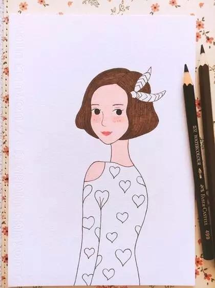 手绘头发涂色教程马克笔,touch马克笔80色手绘教程