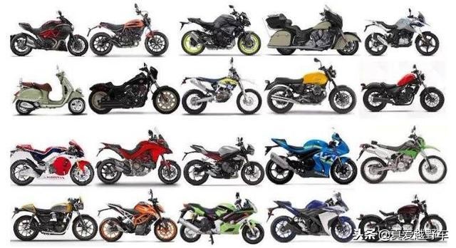 摩托车种类介绍大全及价格,一分钟了解摩托配件