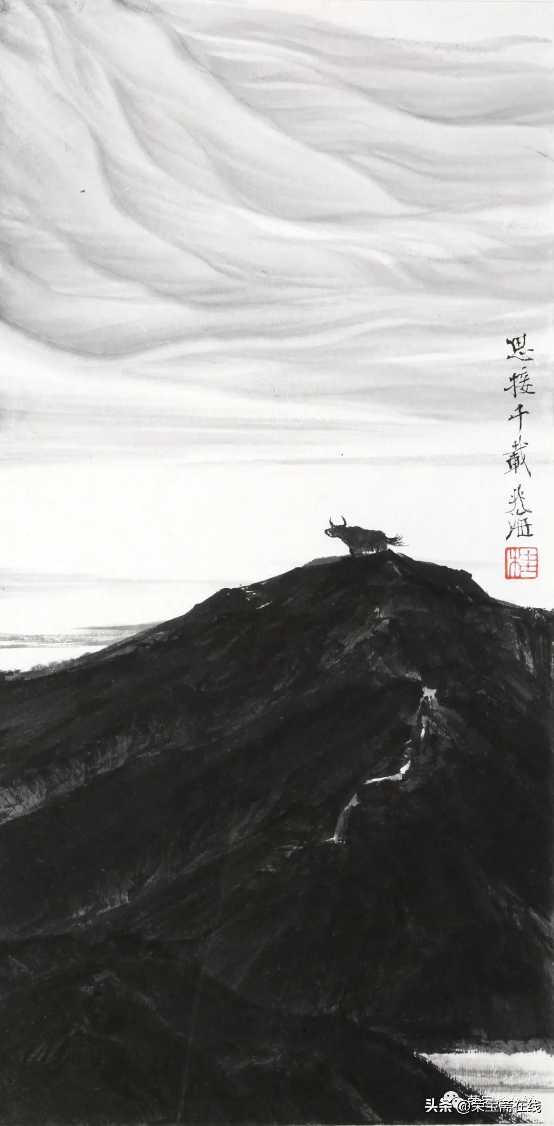 静、净、敬、境｜桂兆海绘画札记