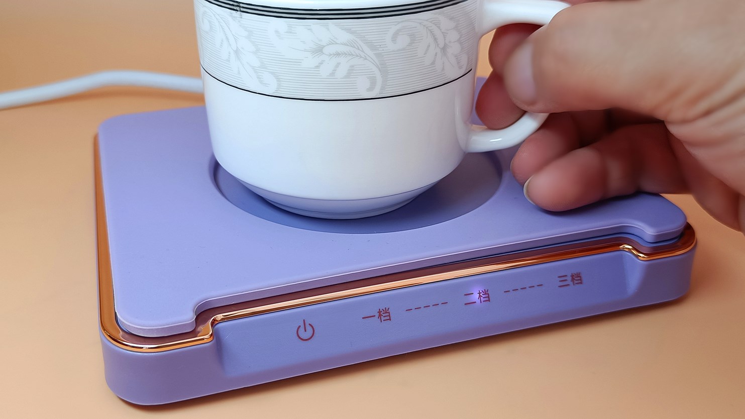 大宇恒温杯垫55度恒温加热很实用,暖胃护胃神器电加热