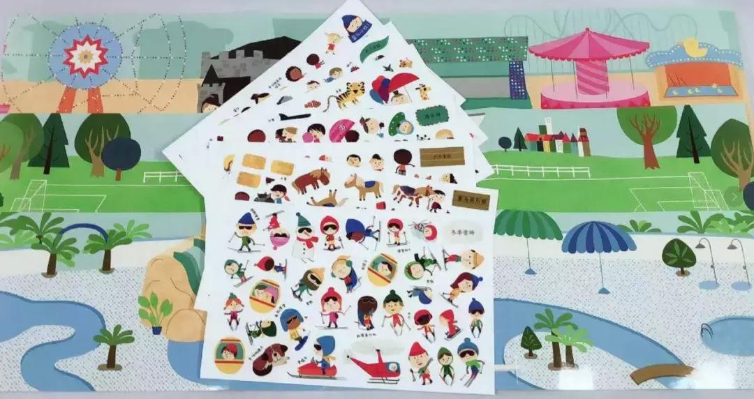 贴纸图册,场景贴纸图片大全