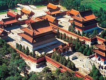 清西陵卧龙山概况,清西陵全景示意图