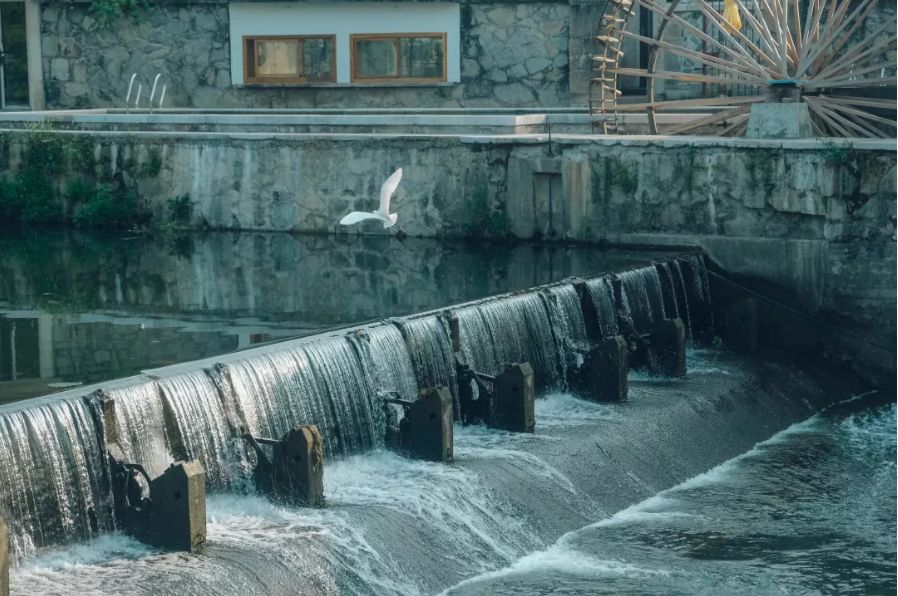 秋日河畔画中小镇，隐于茶园流水，山水间三店新开旅居吃茶慢生活